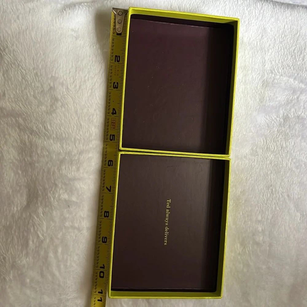 Ted Baker Empty Jewelry Storage Collectors Presentation Mail Letter Box